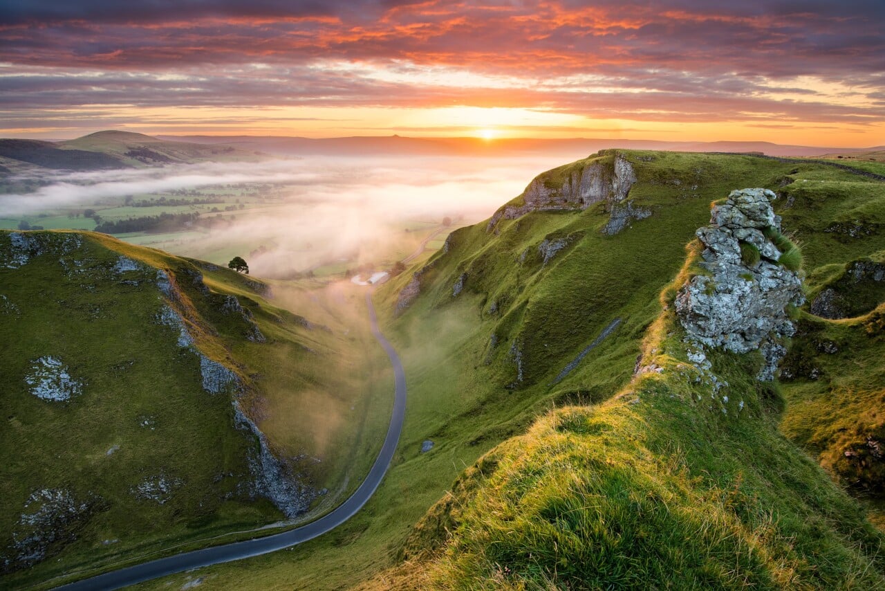 Winnats Pass Peak District