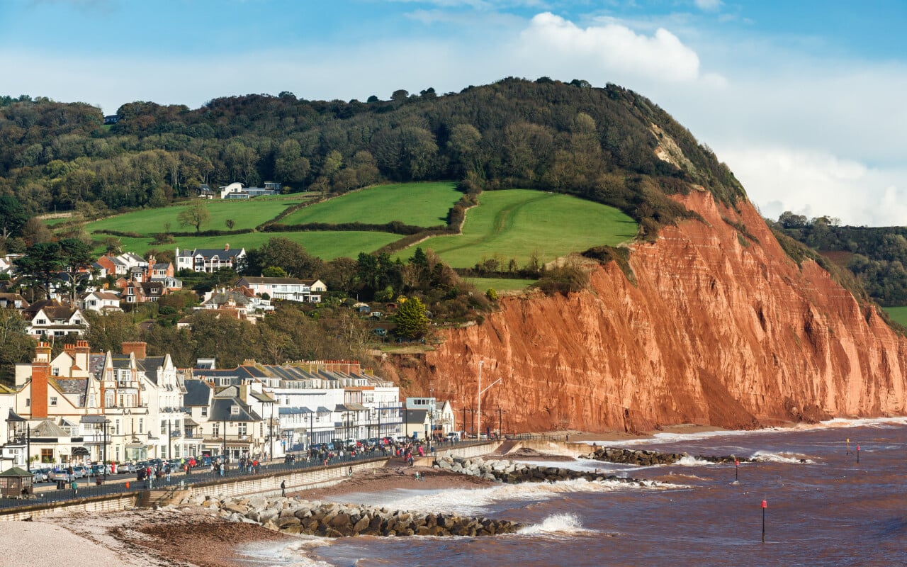 Sidmouth Beach Devon
